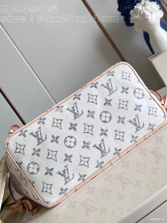 WIS NEVERFULL LOUIS MM-31*28*14cm VUITTON 0227